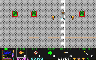 Saga Castle atari screenshot